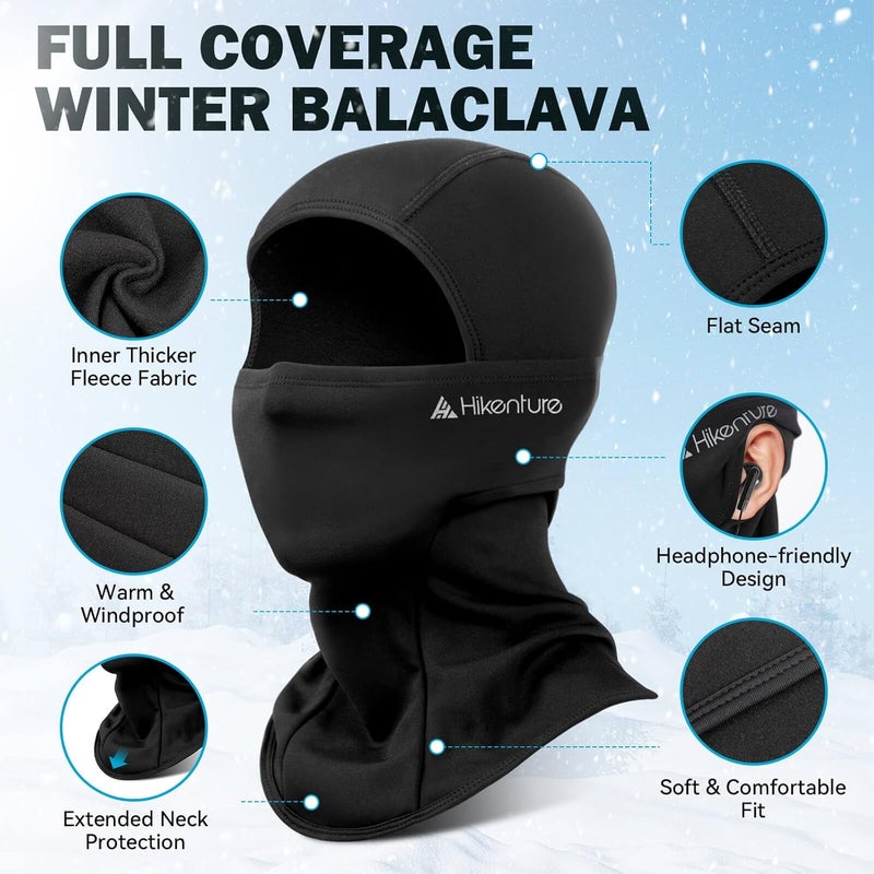 HIKENTURE Mens Ski Balaclava,Winter Face Mask for Men & Women - Image 5